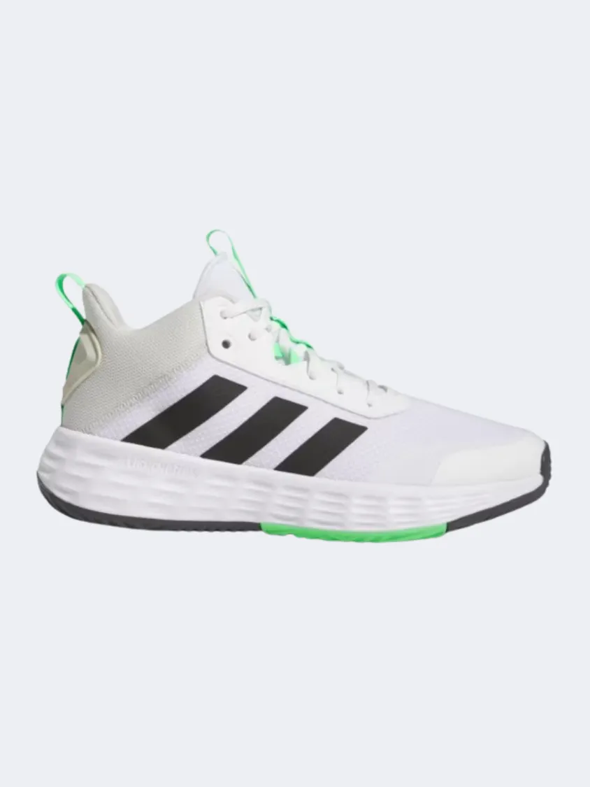 Knitted Warm Adidas Own The Game 2 Men Basketball Shoes White/Black/Green