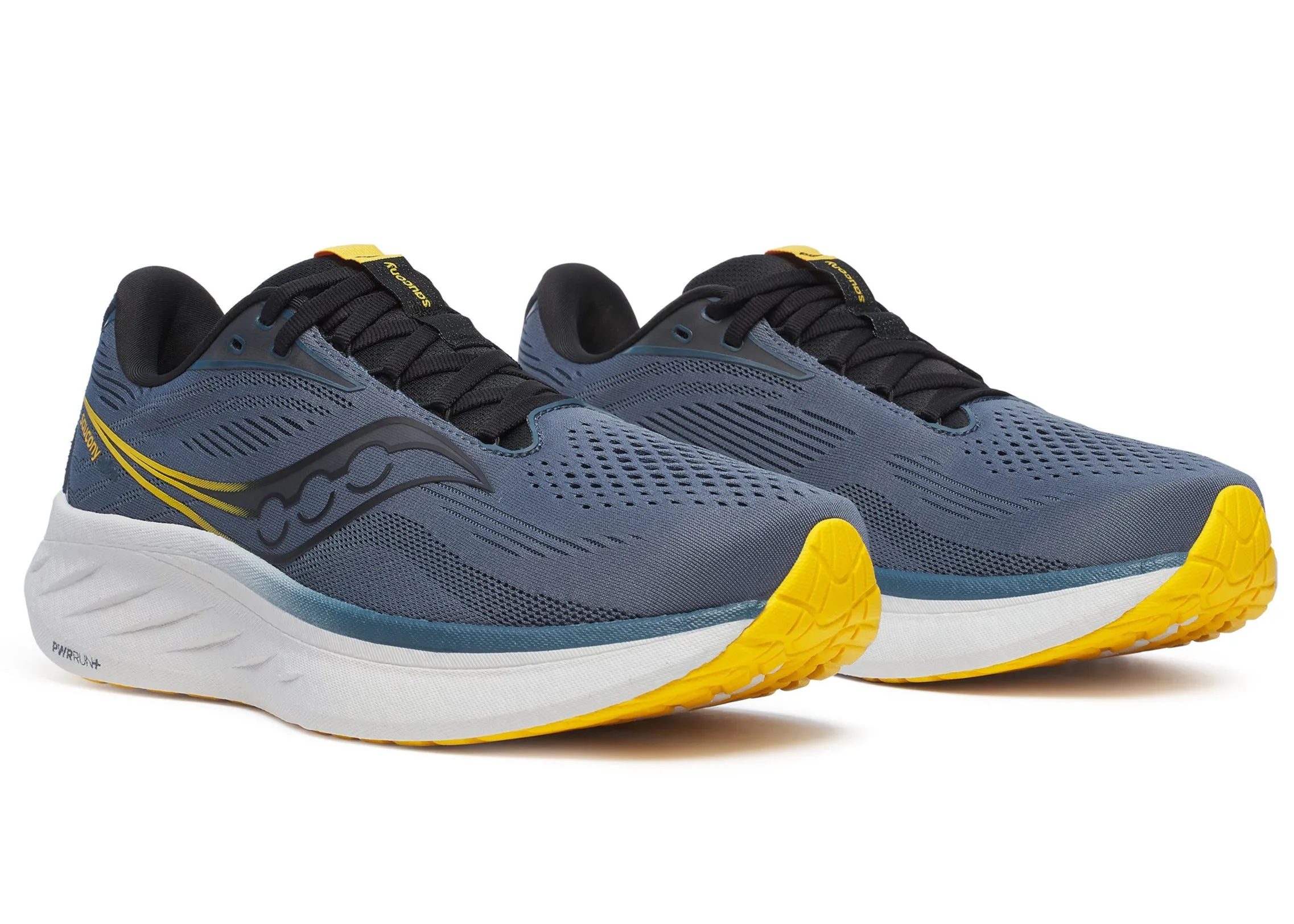 calf - high running shoes Balanced Stability Saucony Men's Ride 18