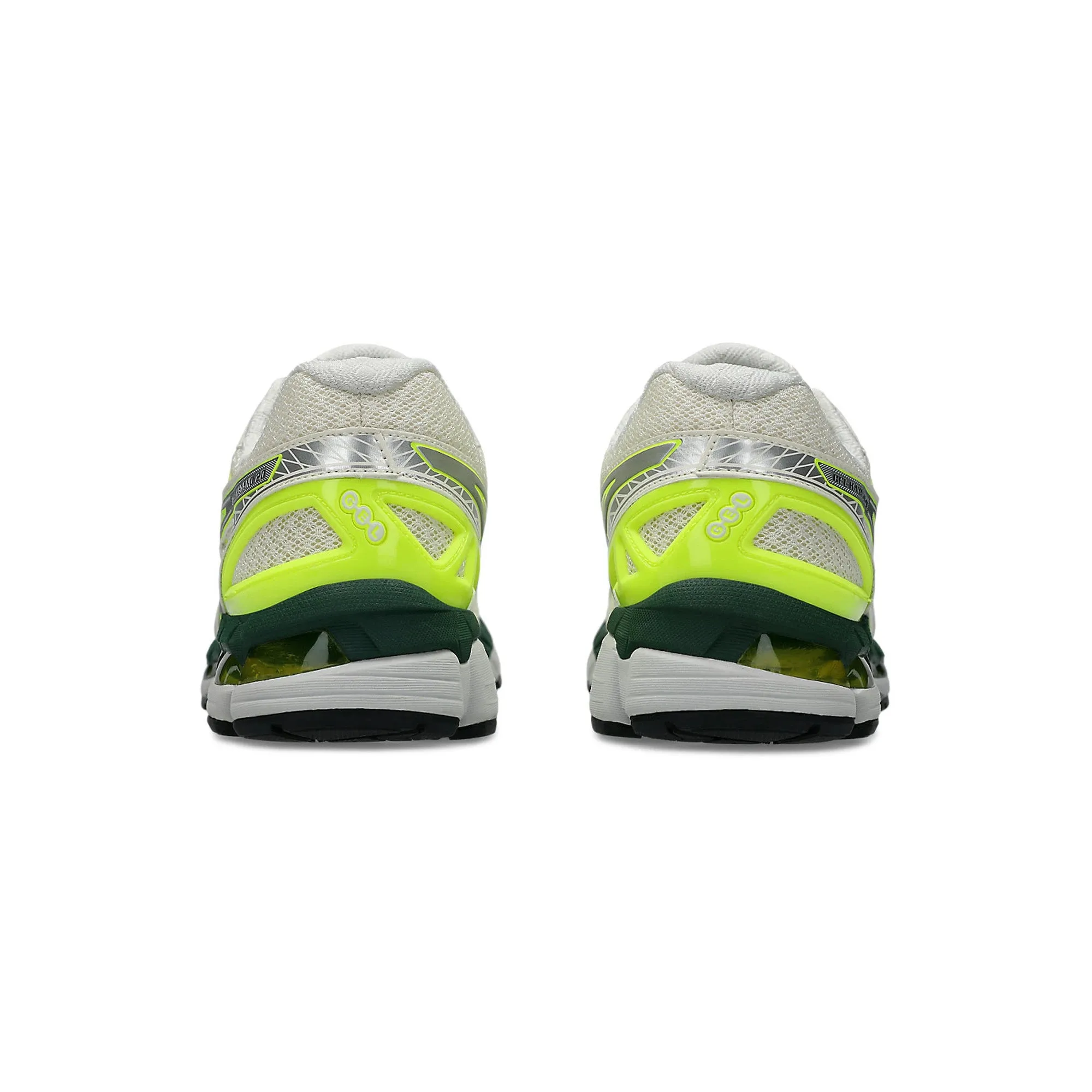 Rough ASICS Gel Kayano 20 'Cream Lime Forest Green'