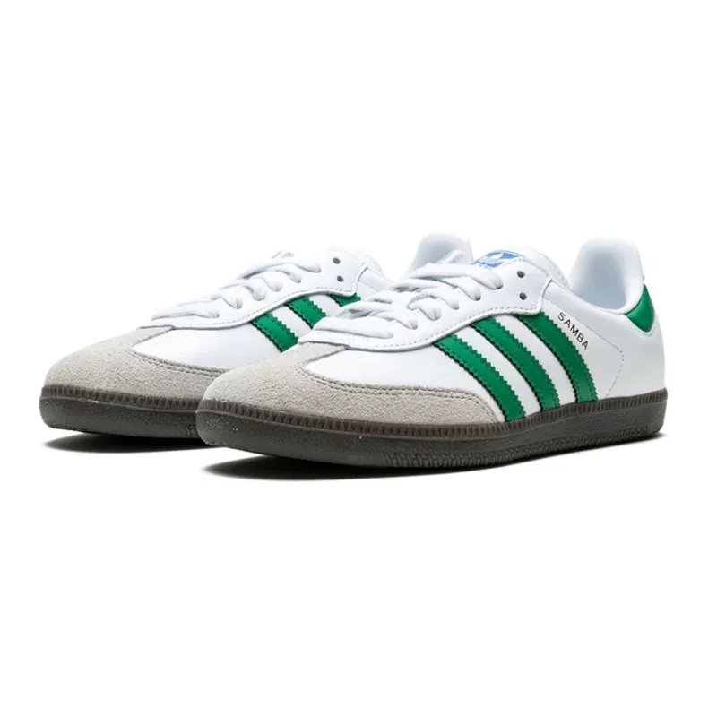 Easy Day Light Step Adidas Samba OG White Green