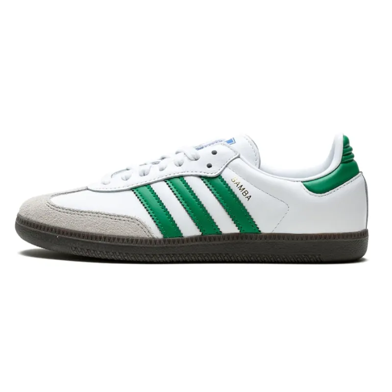 Essential Wear Extended Wear Comfort Adidas Samba OG White Green