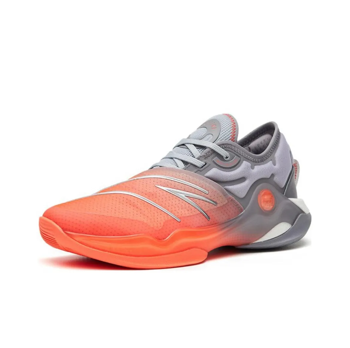 suede upper Anatomical Heel Shape Anta Skyline 1 V2 - Gray/Orange