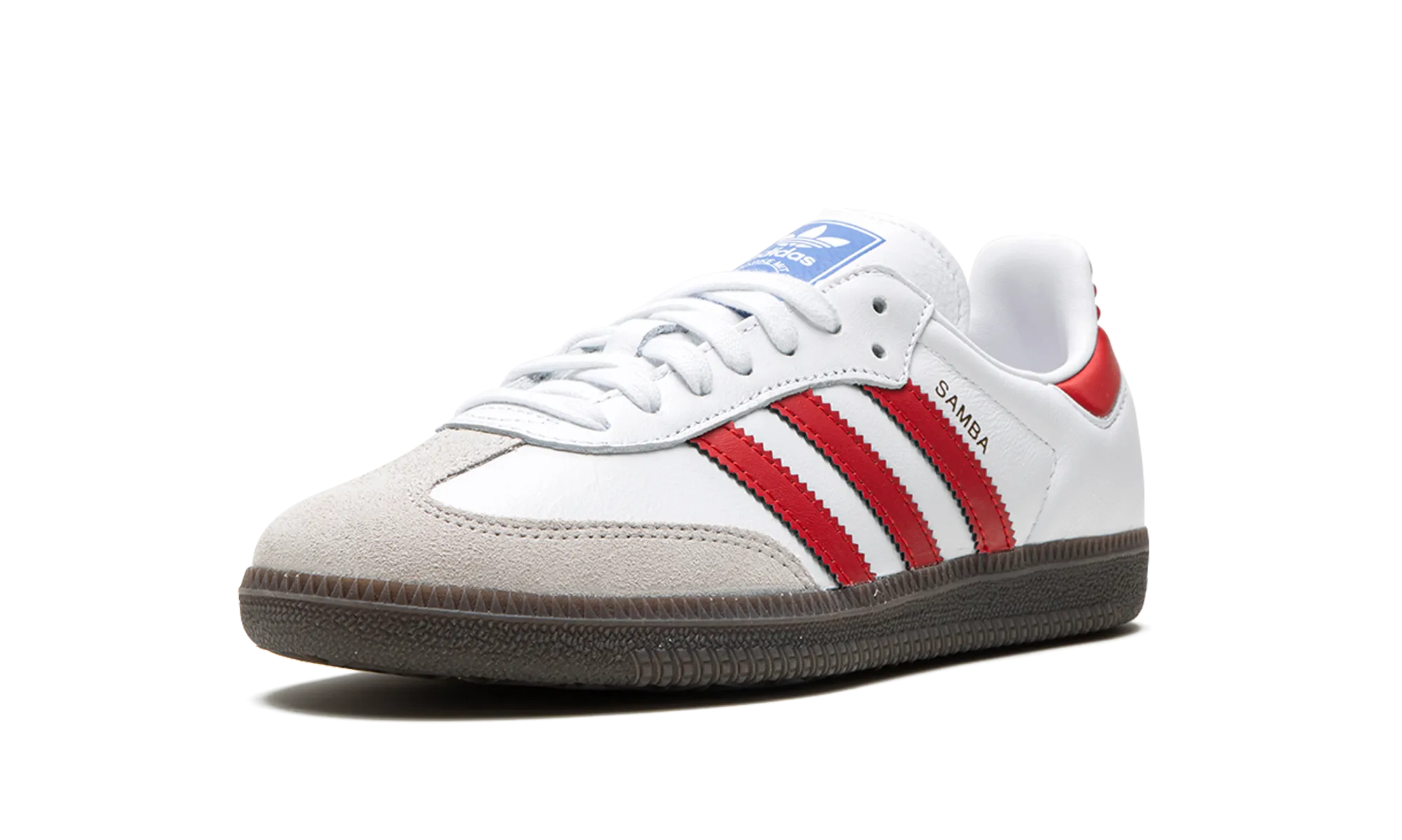 City Proof Stair Step Samba OG "White / Better Scarlet"