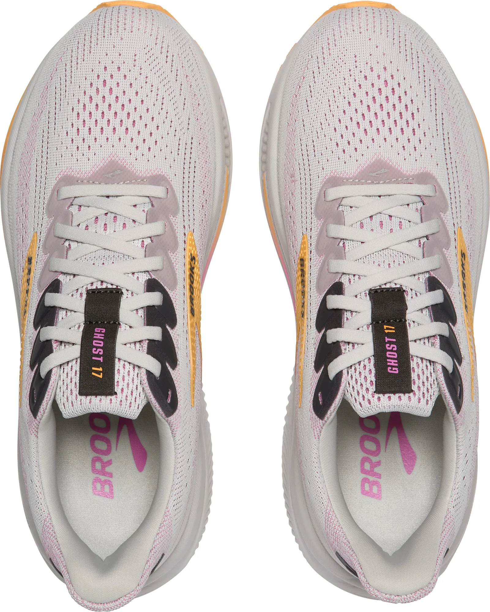 anti - skid shoes Foot Form Brooks Ghost 17 Womens Running Shoes - Grey