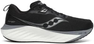 Comfort Boost Hyperbolic Lacing Technology Saucony Triumph 22 Mens Running Shoes - Black