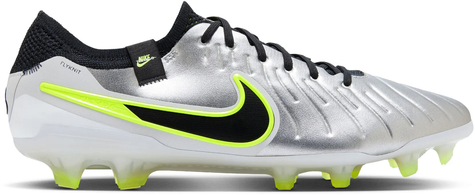 Tiempo Legend 10 Elite Firm-Ground Low-Top Men's Football Boots Sweat Resistant Frequent Travelers Lightweight Form Road Trip