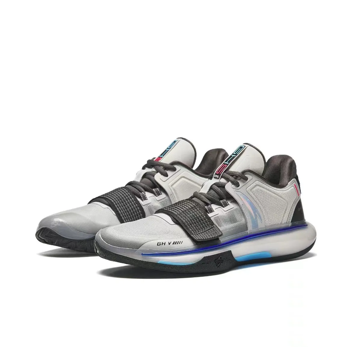 Anta Gordon Hayward GH5 - Chip Gray Compression Fit Collar Endurance Sole