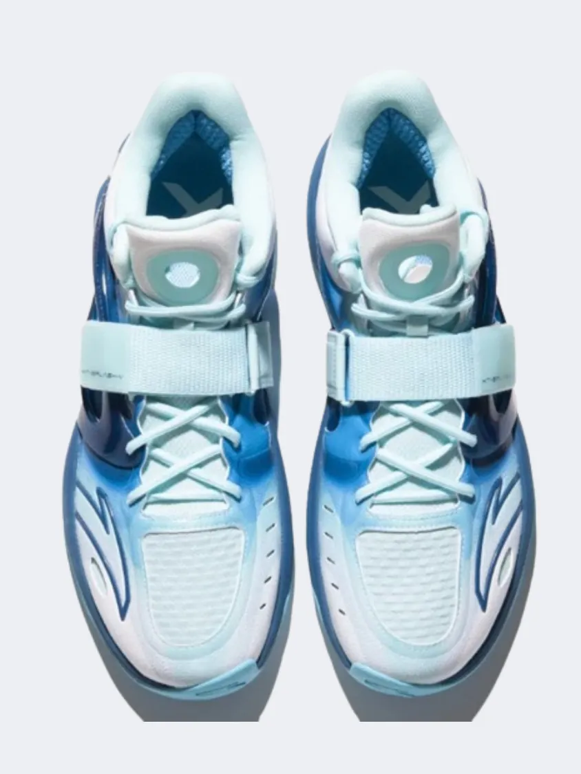 Sweat Resistant Urban Stroll Viral Pop Anta Kt Splash 5 V2 Men Basketball Shoes Blue/Navy/White