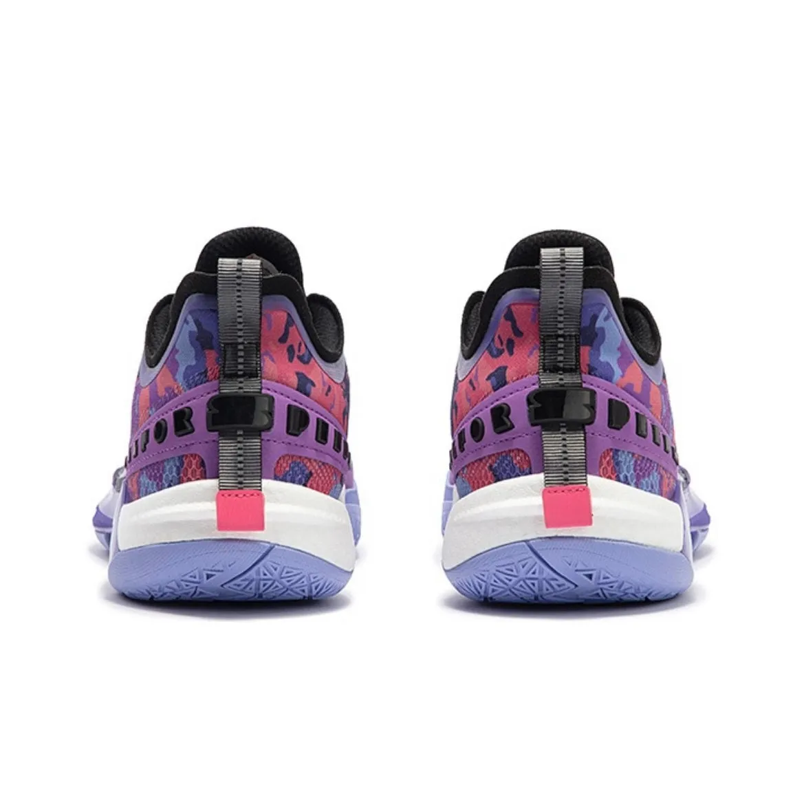 Extended Heel Counter Ventilation Mesh Panels 361?? Big3 5.0 Quick Pro- Purple/??