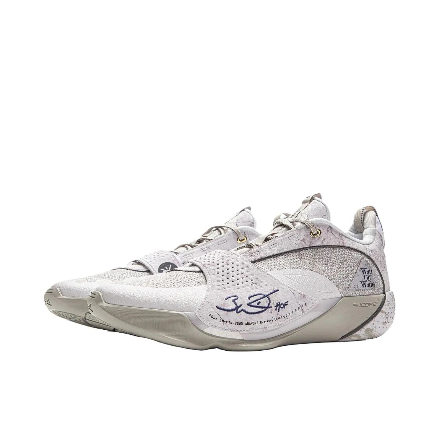 Li-Ning Wade All City 13 Encore - White/Gray Comfort Play
