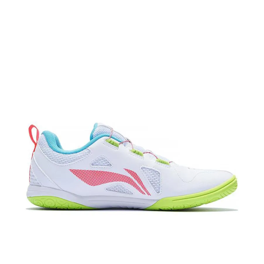 ??Wang Chuqin??Li-Ning Mage Ess Table Tennis Shoes - White/Green quick dry