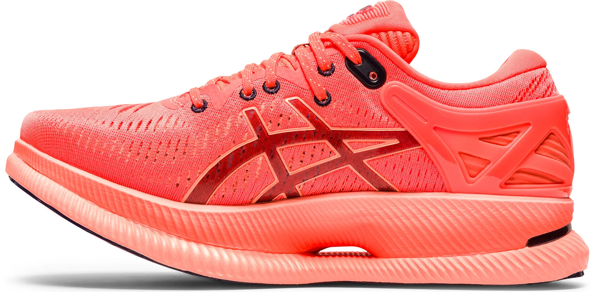 Sunrise Run hot - climate running shoes Asics MetaRide Womens Running Shoes - Red