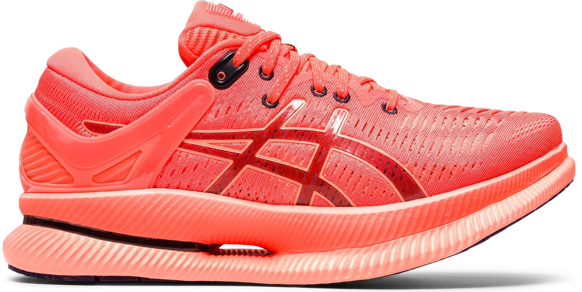 Adaptive Airflow Channels Asics MetaRide Womens Running Shoes - Red