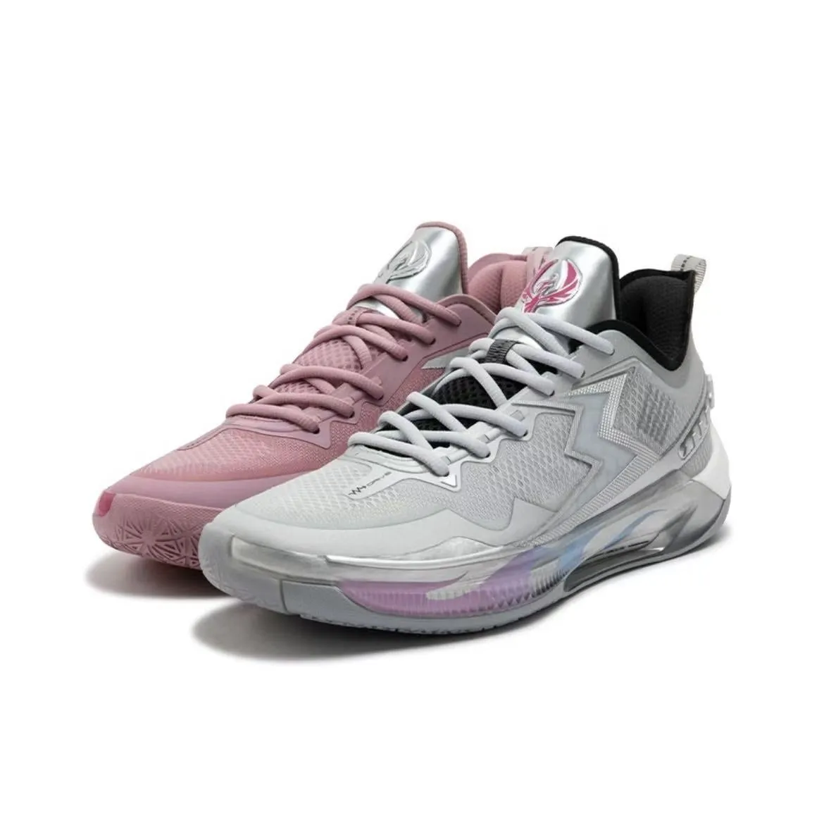 361?? Big3 5.0 Quick Pro - Silver/Pink Mandarin Duck Foam Insole