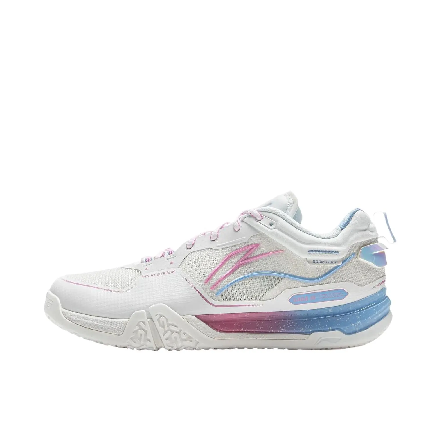 Rotational Traction ??Men??Limited Edition Artist | Li-Ning Saga ?? Pro Badminton Shoes - White
