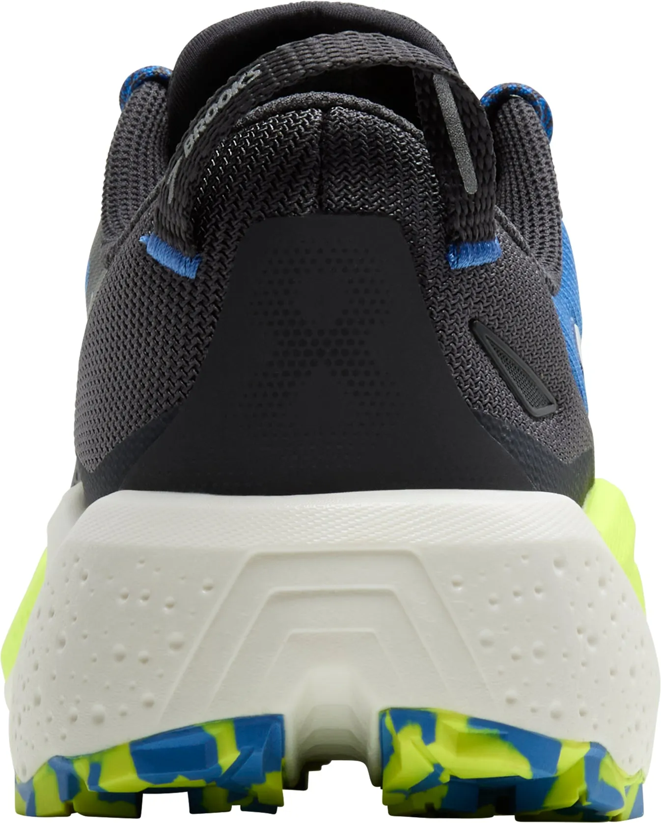 Brooks Caldera 8 Mens Trail Running Shoes - Blue Slip   On running in bright colors