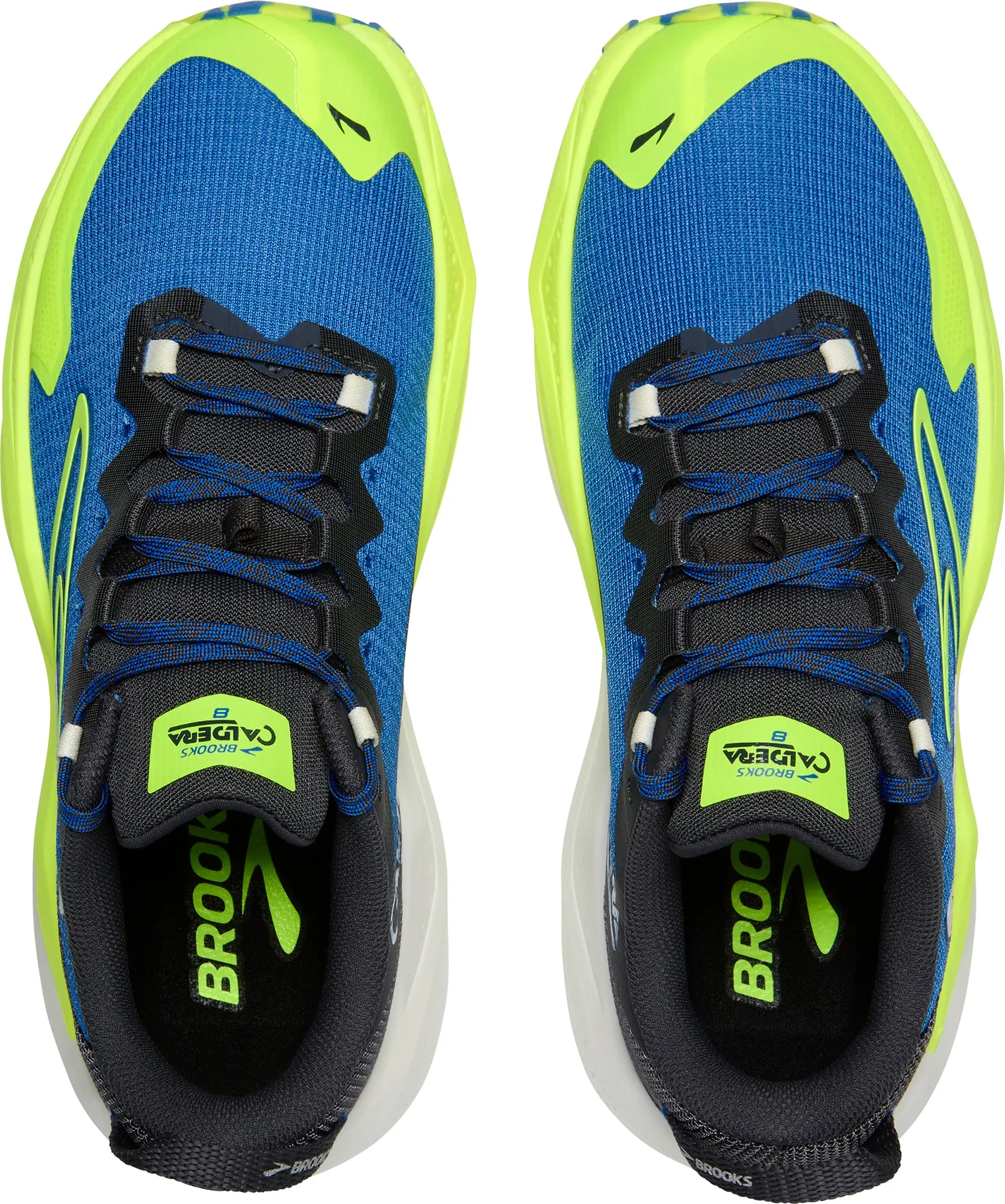Arch   Contoured running in summer Brooks Caldera 8 Mens Trail Running Shoes - Blue