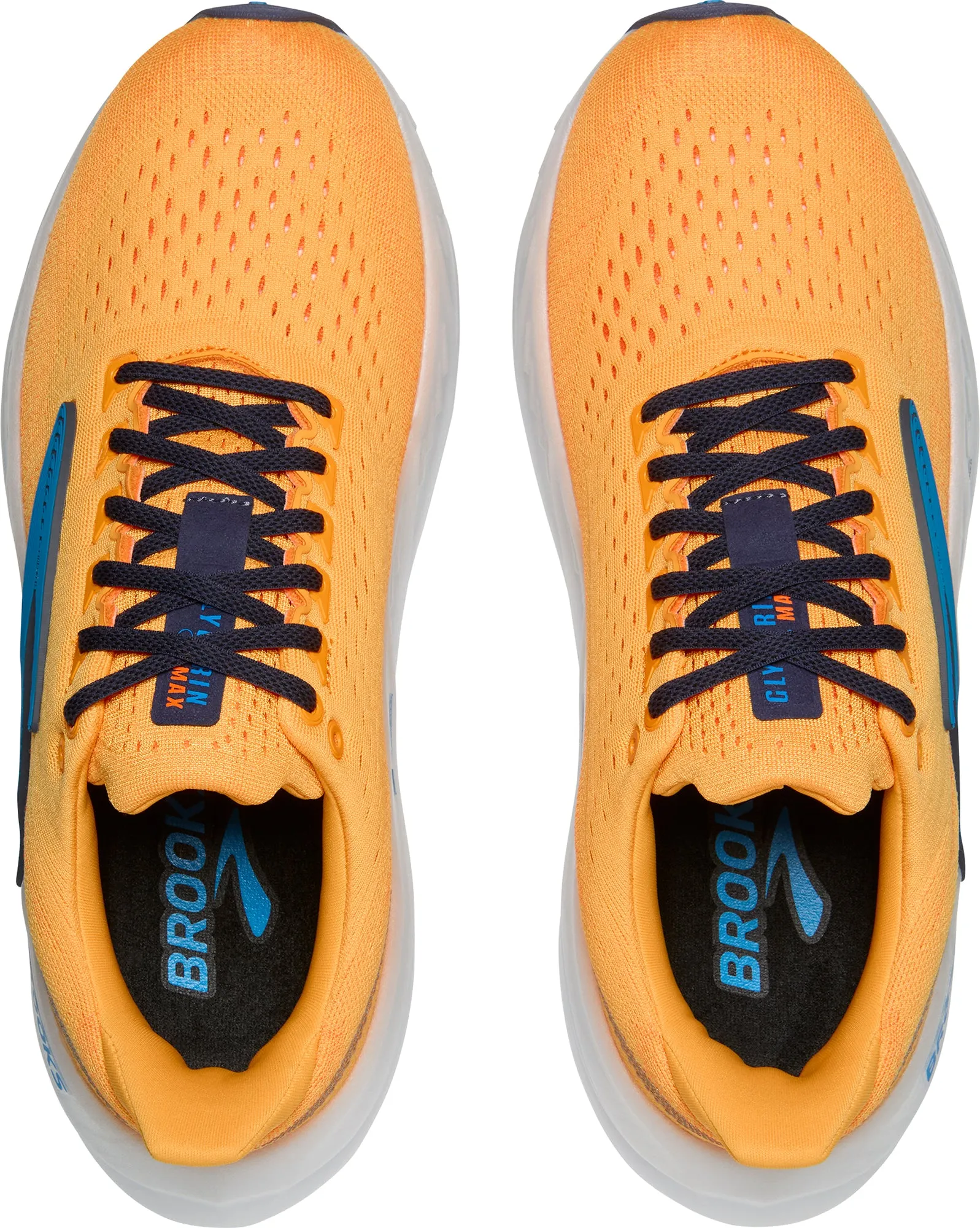 Brooks Glycerin Max Mens Running Shoes - Orange Blown Rubber running in unknown tracks shoes