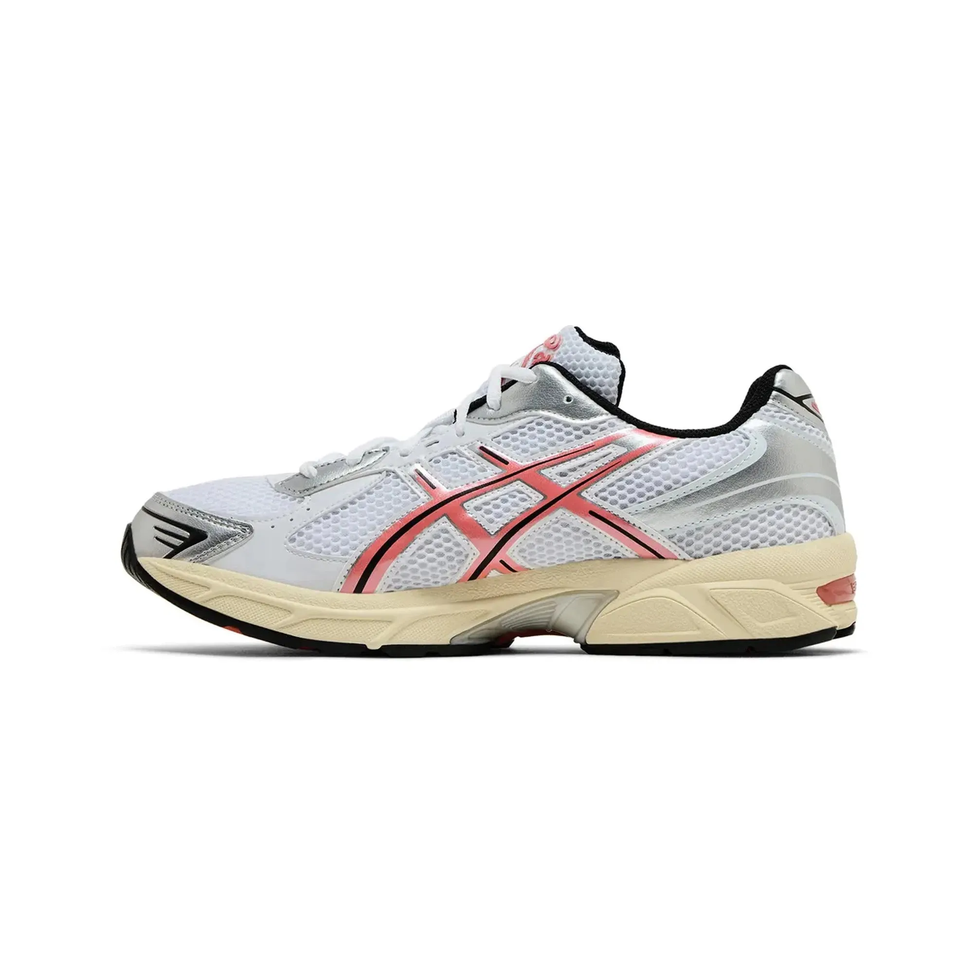 ASICS Gel 1130 'White Desert Red' (2024) Ankle hug cushioned - footbed - material - plushness shoes