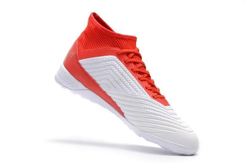 New Adidas Predator Tango 18  TF Soccer Cleats Shoes Red White Black Walk Transition High Tempo