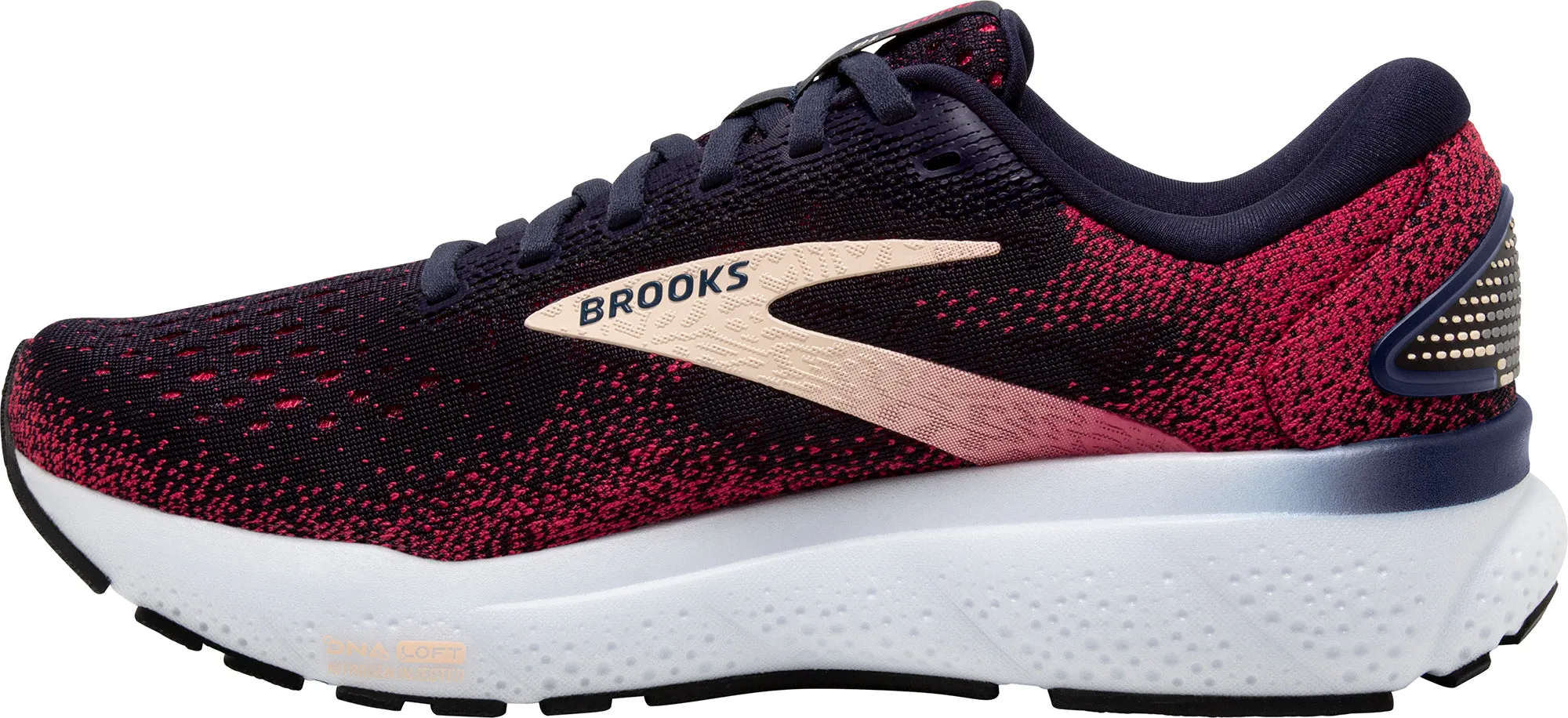 running for competition Brooks Ghost 16 Womens Running Shoes - Blue