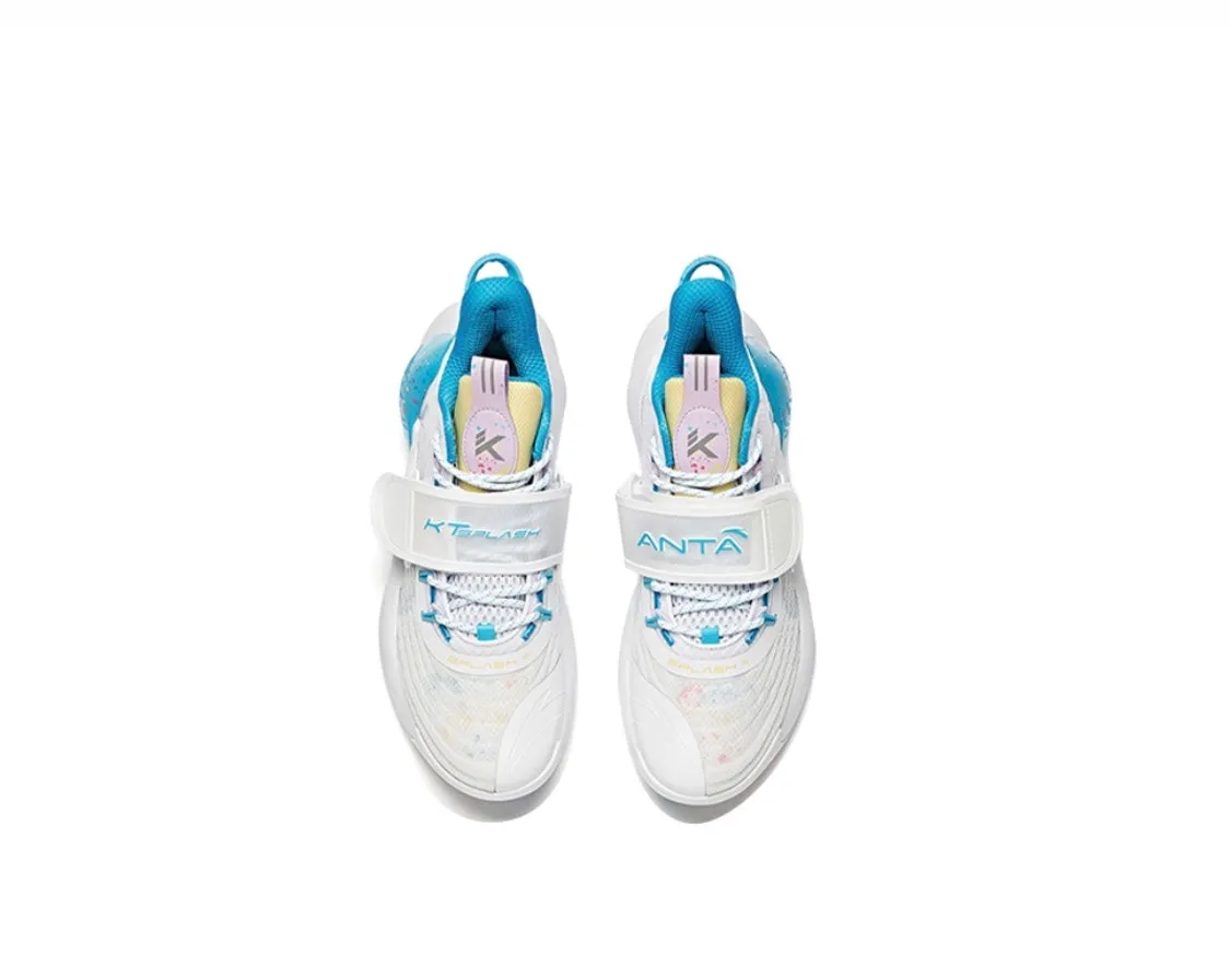 Anta Men's KT Splash 3.0 Low Iced Blueberry Tea Sky Rise Memory Foam