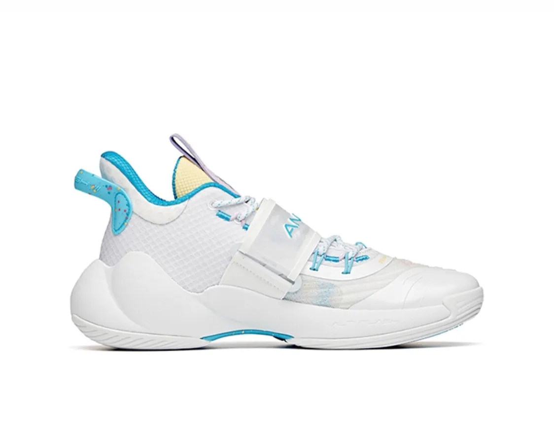 Lace Lock Technology Power Flex Anta Men's KT Splash 3.0 Low Iced Blueberry Tea