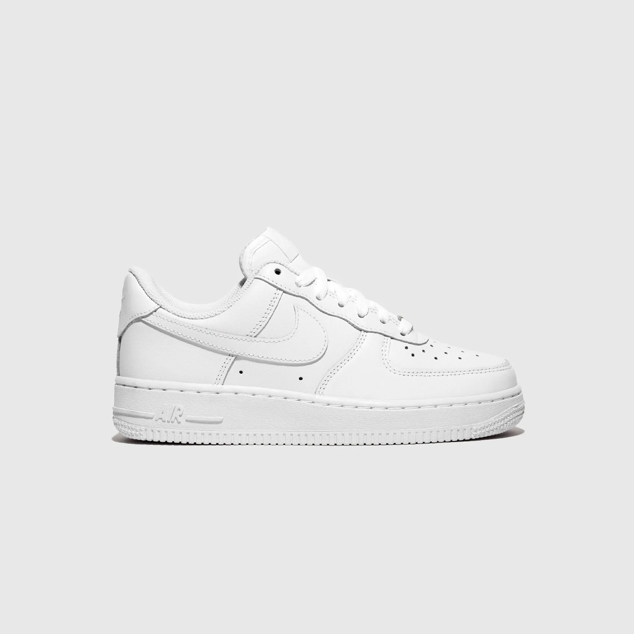 AIR FORCE 1 '07 "TRIPLE WHITE" Foam Lining Running Errands Gel Soft