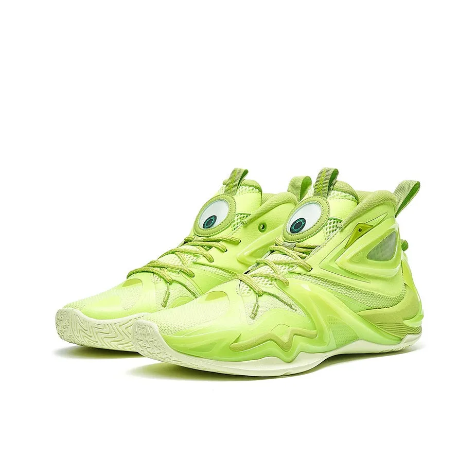 Impact Resistant Plate Monsters University | Xtep Battle Basketball Shoes - Michael Wazowski