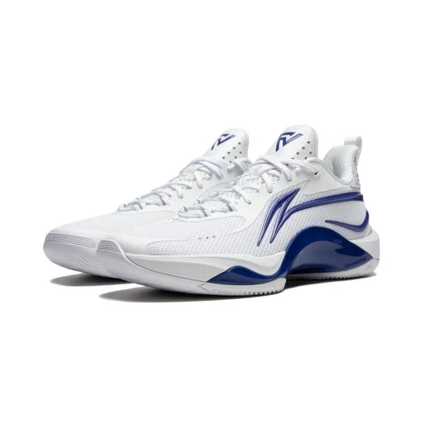 Fred VanVleet x Li-Ning Shining FVV PE Low - White/Purple Neutral Stride Design