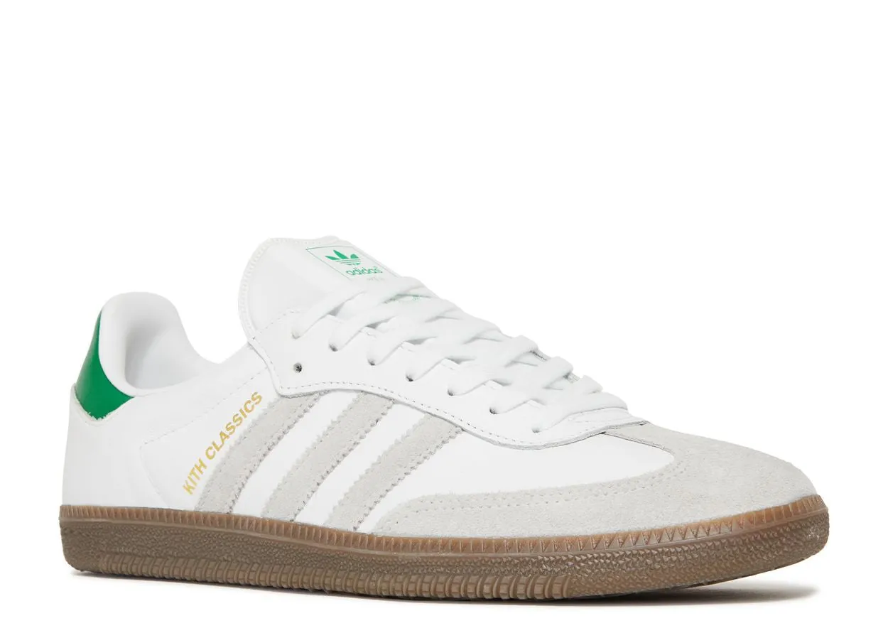 Adidas Samba OG Kith Classics White Green Fit Feel