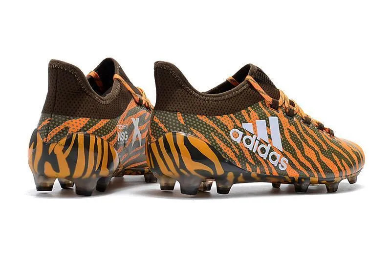 New Adidas X series FG TPU Soccer Cleats Shoes Orange White Shock Relief