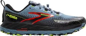 Brooks Cascadia 18 WIDE FIT Mens Trail Running Shoes - Blue Bonded Upper