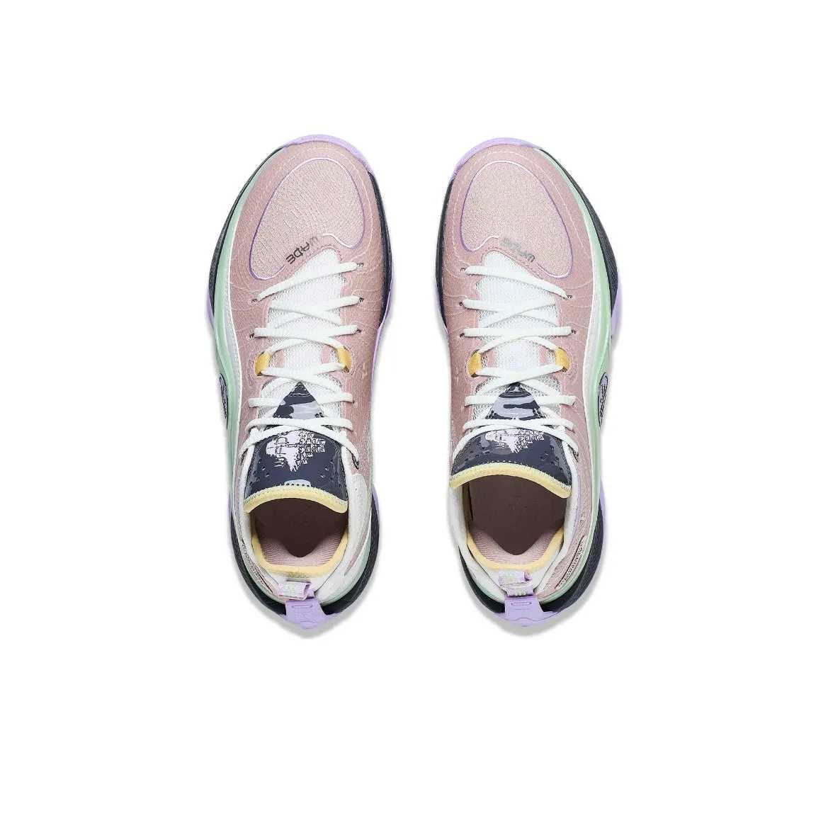 Protective Heel Cushion Sneakers Leather Upper D'Angelo Russell x Li Ning Wade Shadow 5 - Dreamer