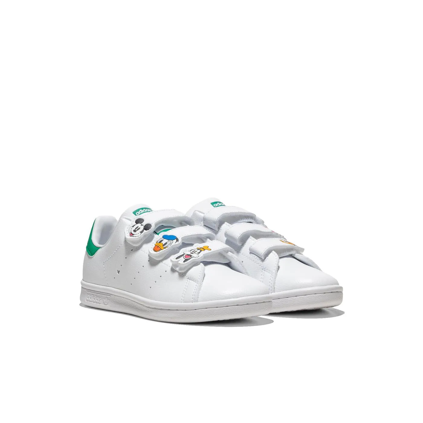Cold Proof Premium Suede Material Adidas Originals Stan Smith CF C Ftwr White/Court Green