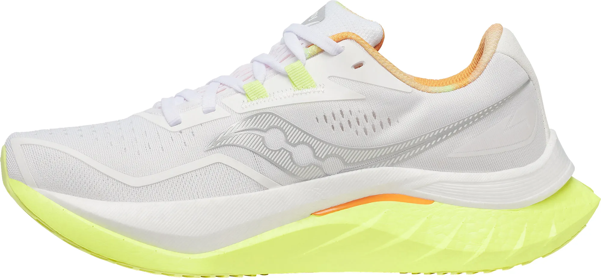 velcro - closure shoes Saucony Endorphin Speed 4 Womens Running Shoes - White