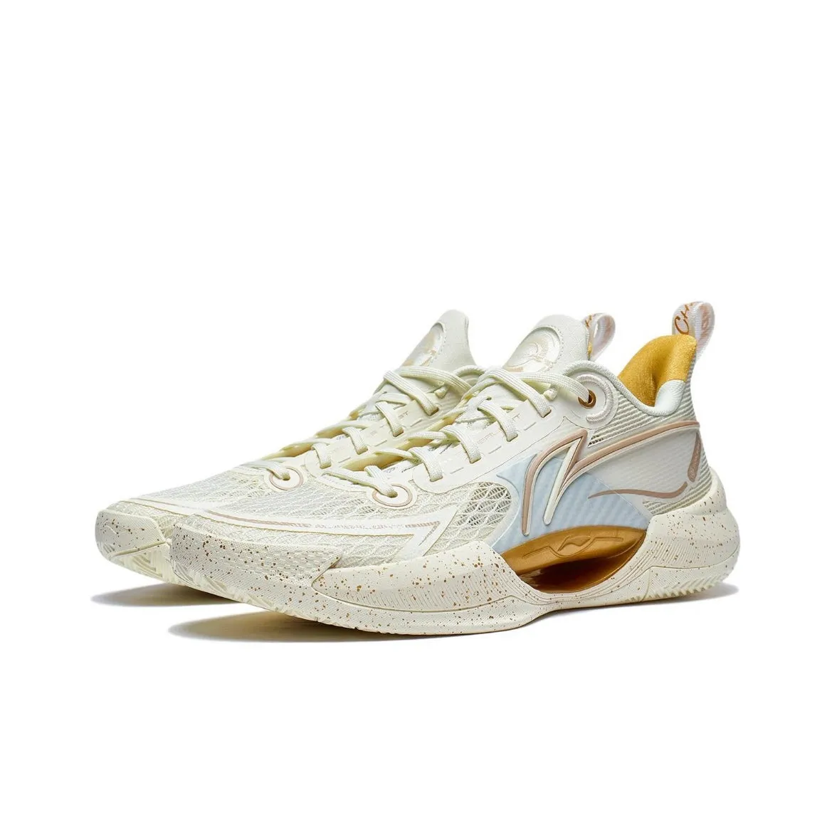 Practical Sneakers Casual Design Li-Ning Super Light 2022 V2 - Beige Brown