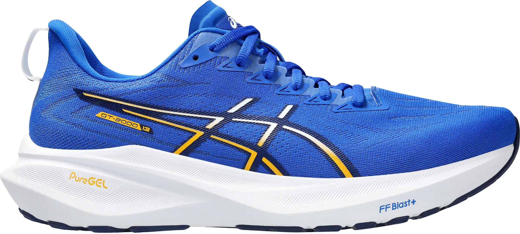 Asics GT 2000 13 Mens Running Shoes - Blue Low Top