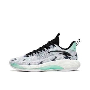 Anta Skyline TD Basketball Shoes - Green/White Indoor Grip
