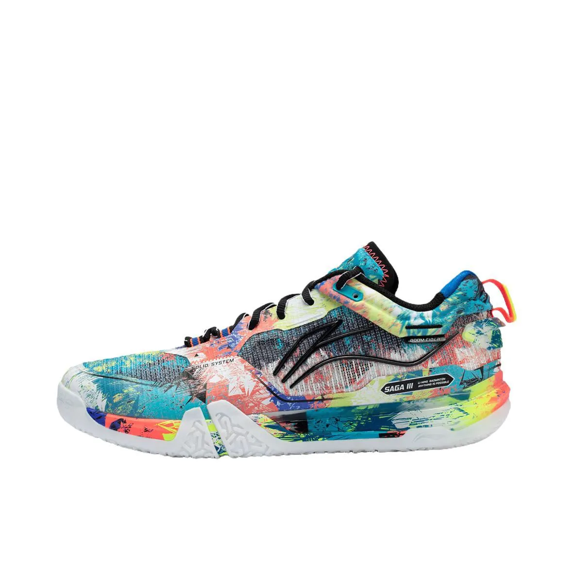 Responsive Platform Pro Support ??Men??Limited Edition Artist | Li-Ning Saga ?? Pro Badminton Shoes - Blue