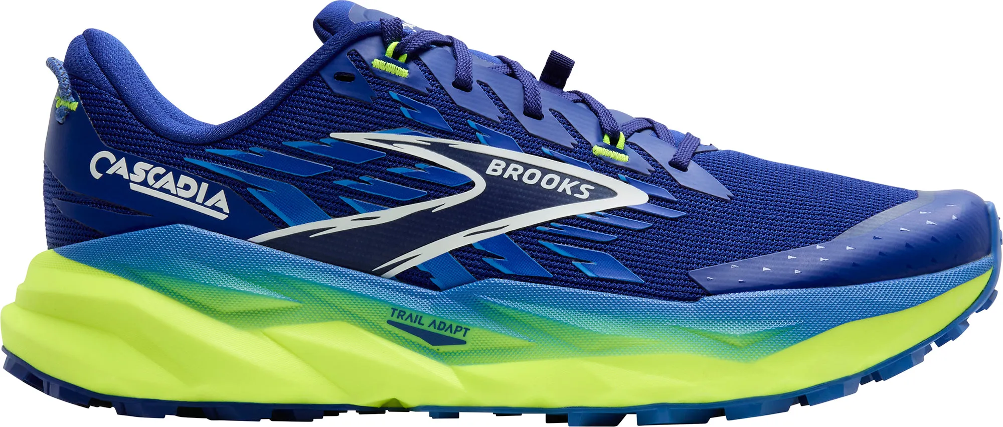 Brooks Cascadia 19 Mens Trail Running Shoes - Blue Style Variety