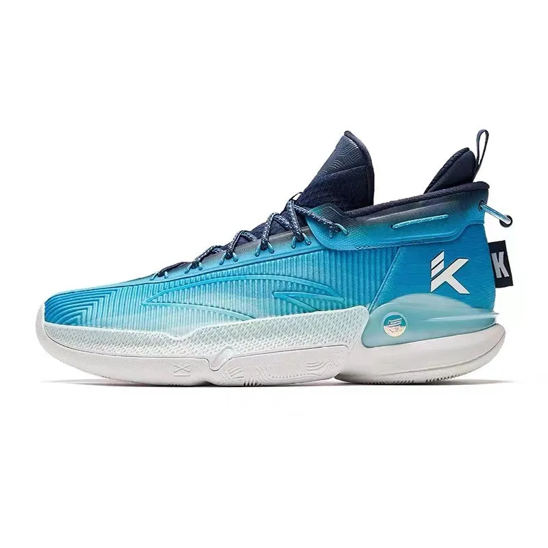 Elastic Band Sock Like Ankle Collar Anta Klay Thompson Kt9 - Water Rhyme