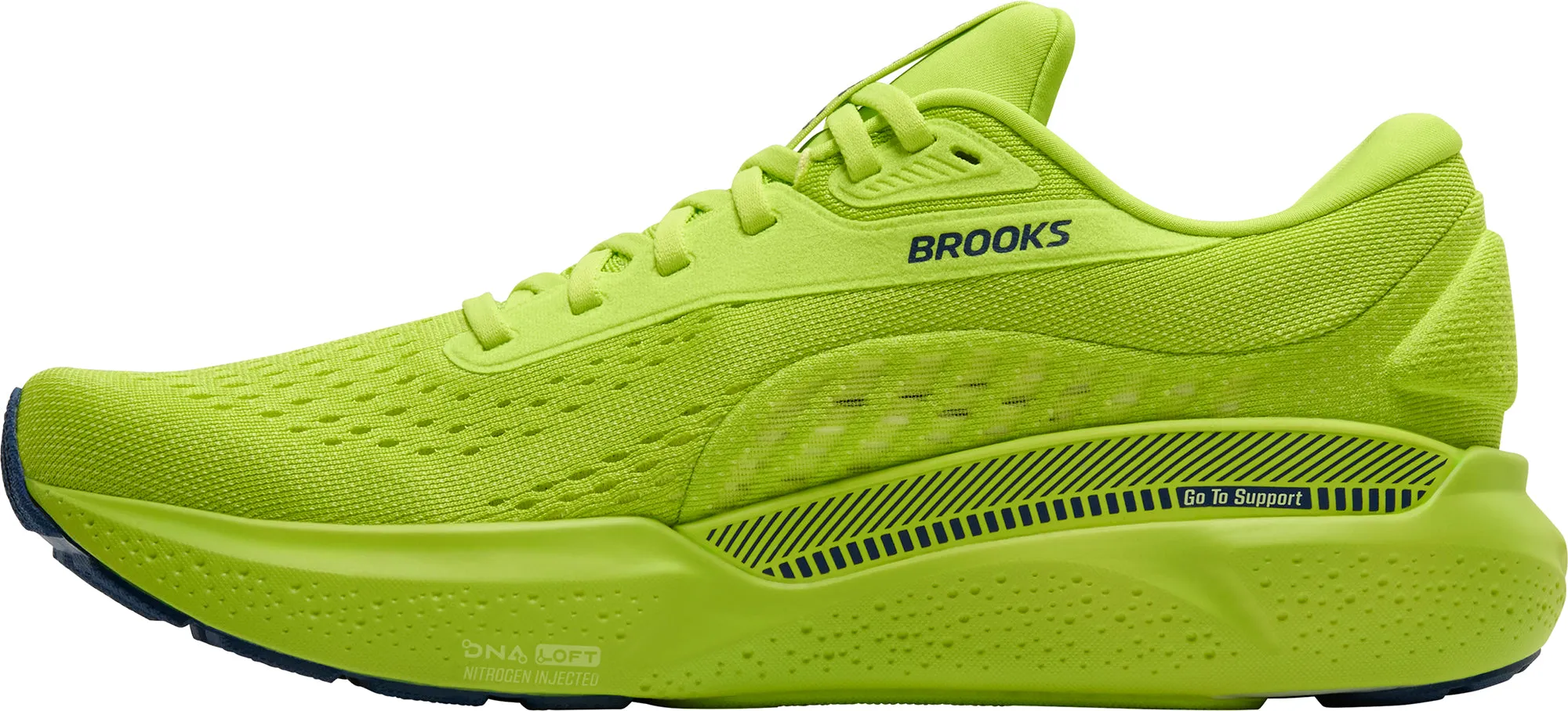 Brooks Adrenaline GTS 24 Mens Running Shoes - Green snow running footwear