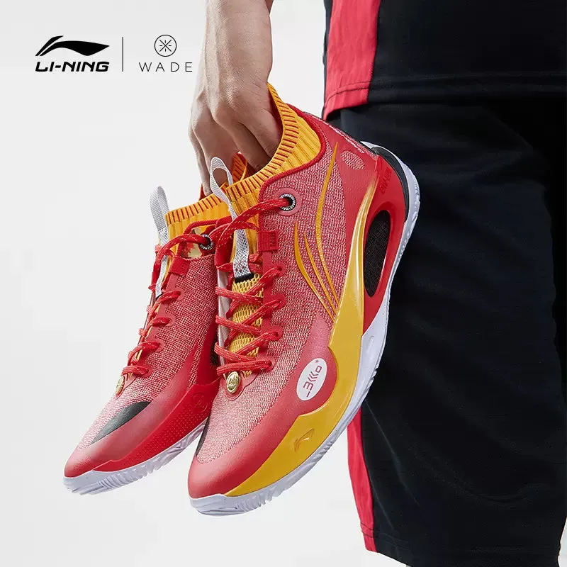 Compression Mesh Panels Li Ning Wade 808 2 Ultra Sports Shoes - Red