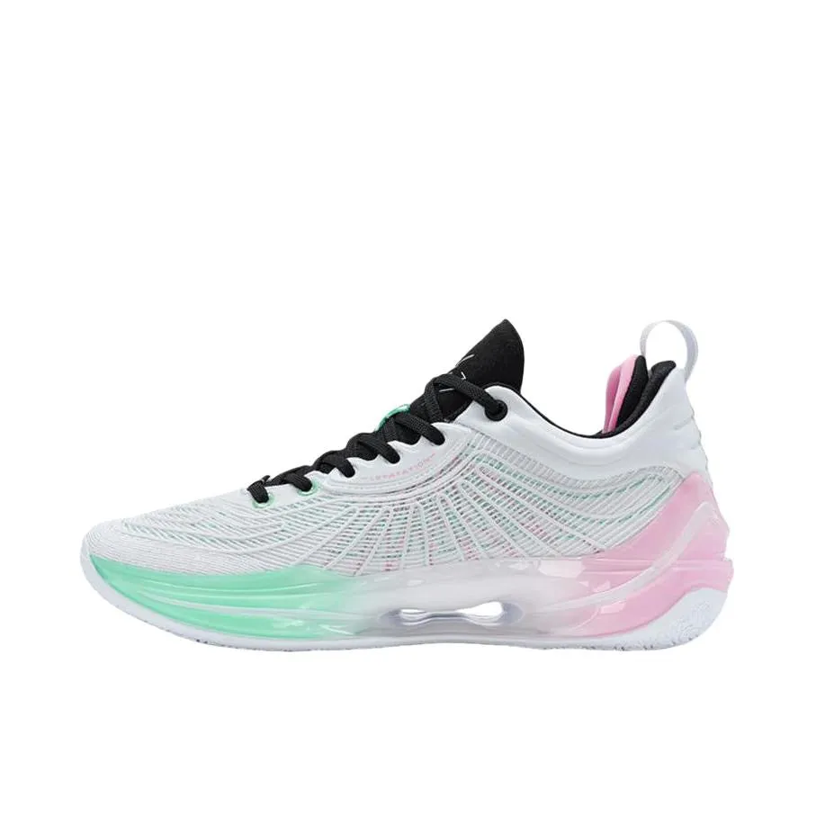 Stretchable Material ComfortPadding Xtep Levitation 8 Pro - White/Green