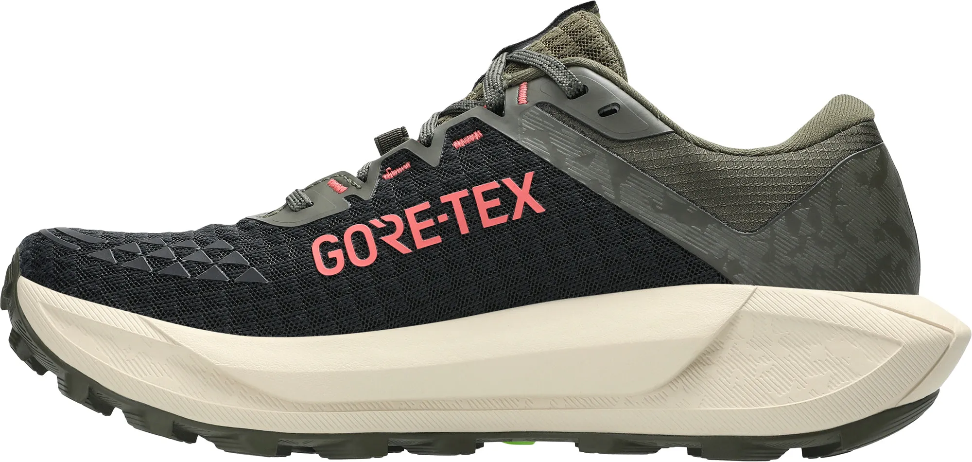 triple - jump shoes Comfort Wrap Asics Gel Trabuco 13 GORE-TEX Womens Trail Running Shoes - Black