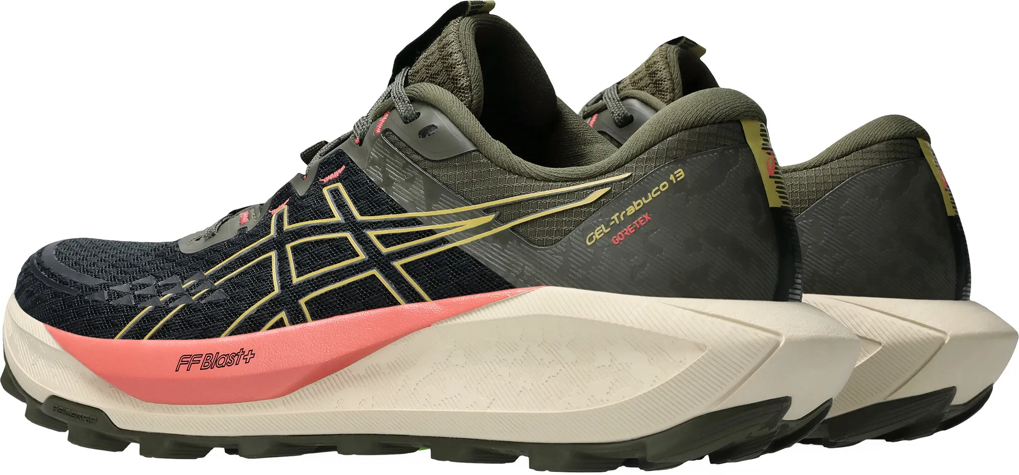 Asics Gel Trabuco 13 GORE-TEX Womens Trail Running Shoes - Black Moisture Wicking Technology