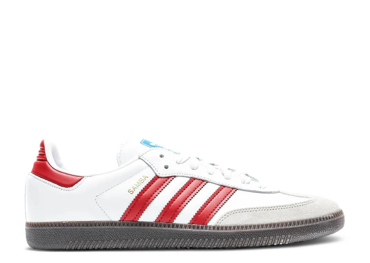 Show Time Adidas Samba OG White Red