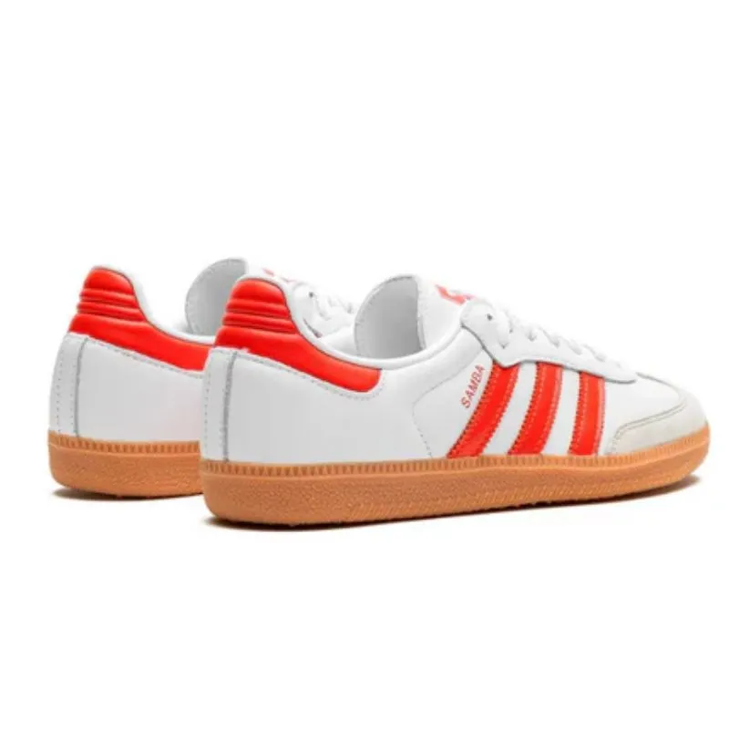 Adidas Samba OG White Solar Red Gum Partner Run