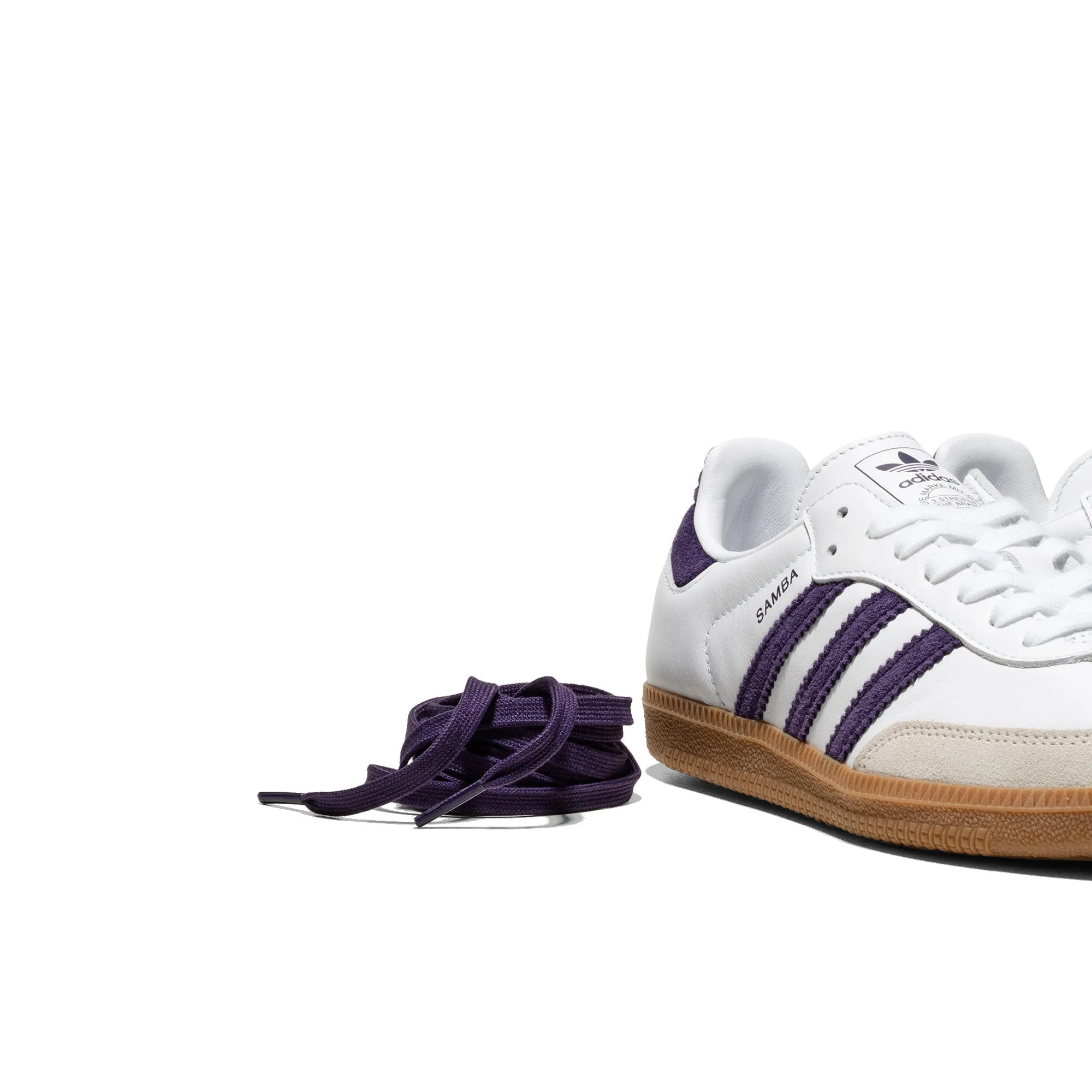 Photo Day Adidas Originals Samba OG W Cloud white/Alumina/Aurora Plum